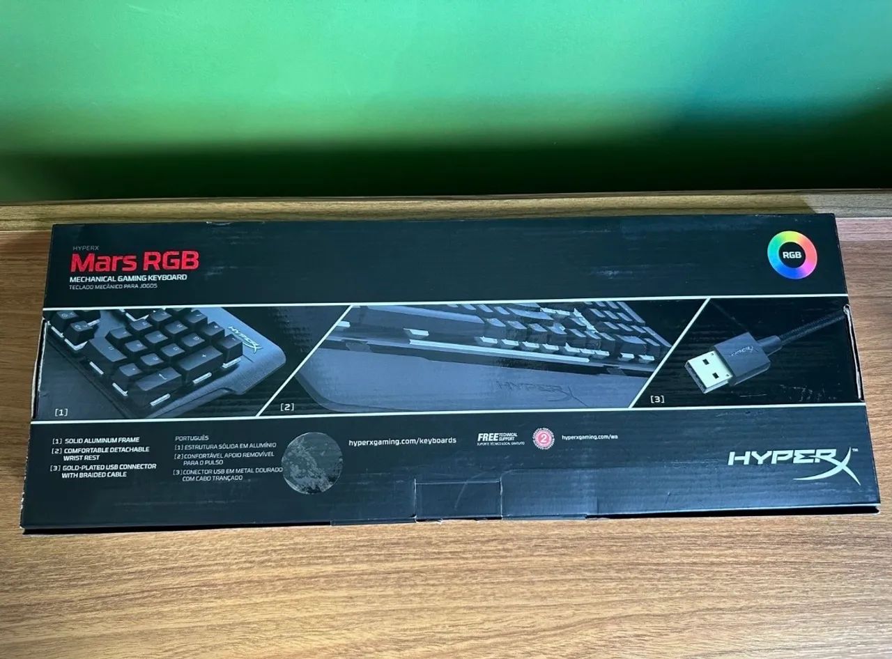 teclado mecânico hyperx  - Foto 2