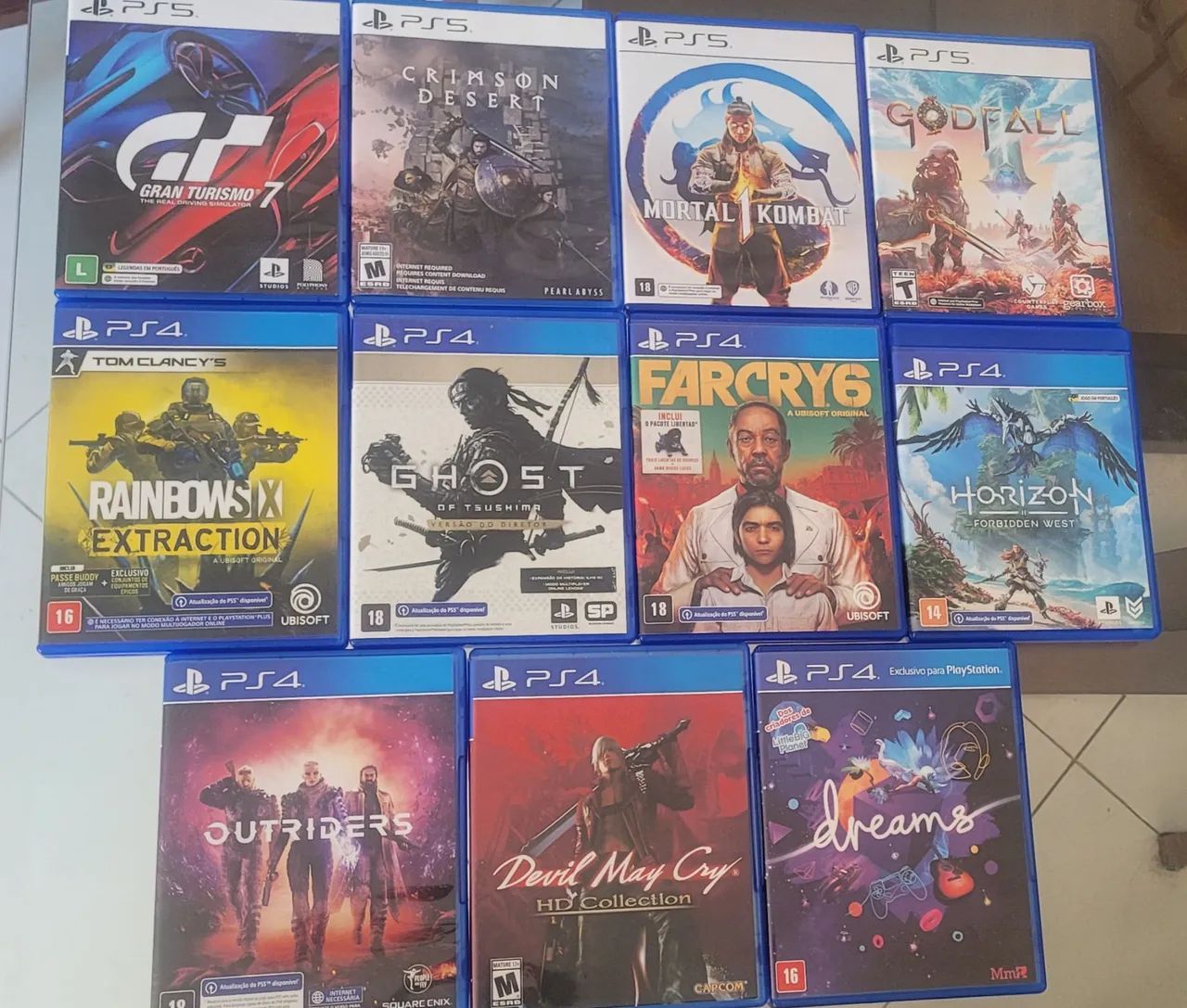 Jogos PS4 e PS5 - Jogos de Vídeo Game - Ponta da Praia, Santos