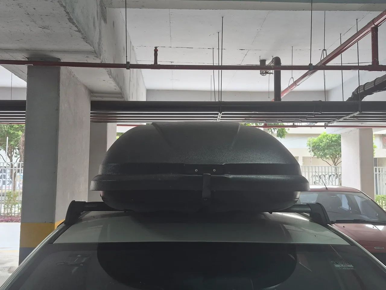 Rack e baú p teto de carro
