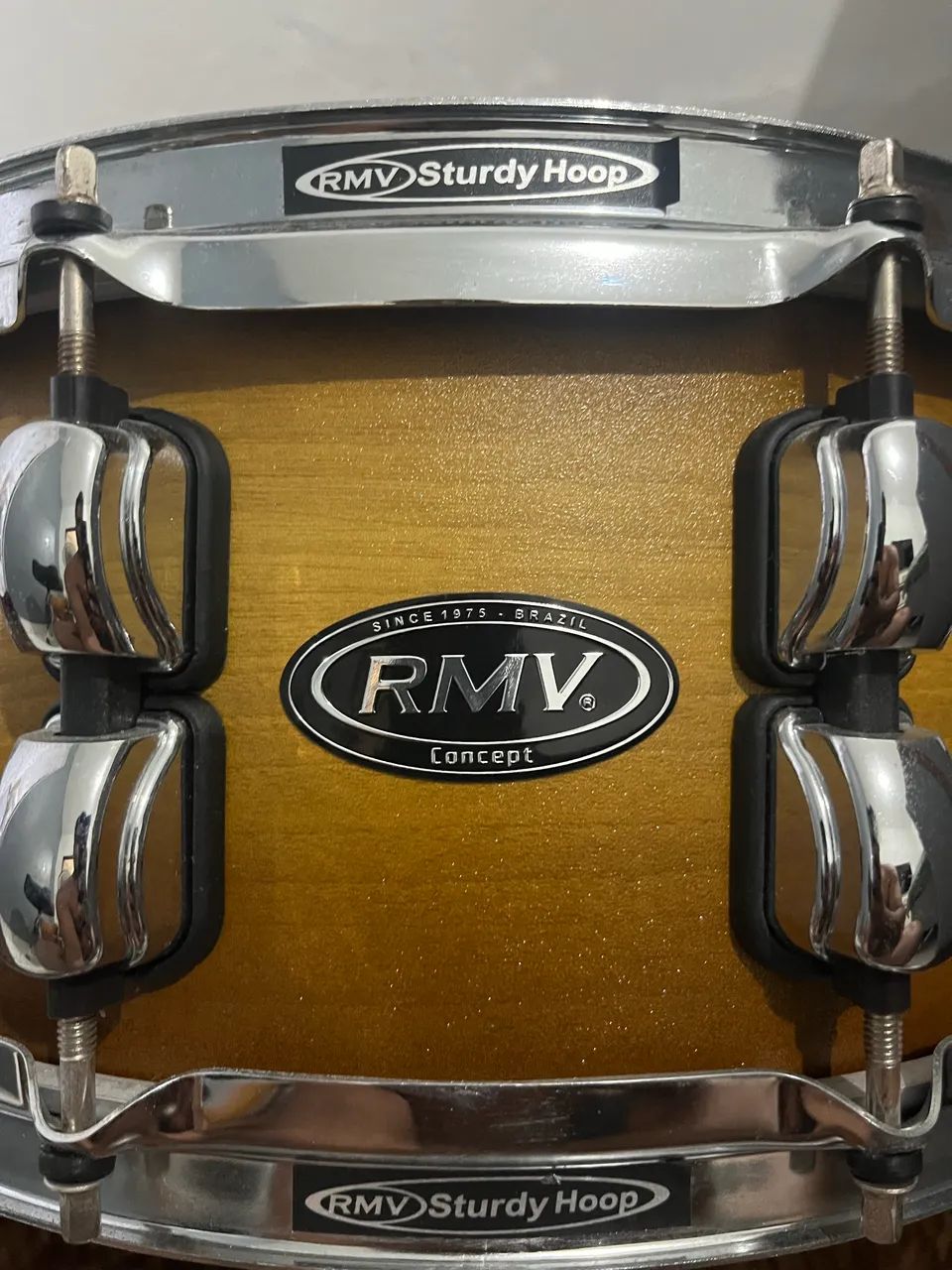 Vendo Caixa de bateria RMV Concept - Aro Die Cast - Excelente Estado - Foto 2