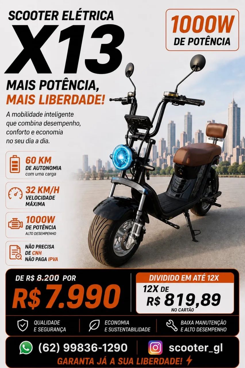 Scooter x13 1000w