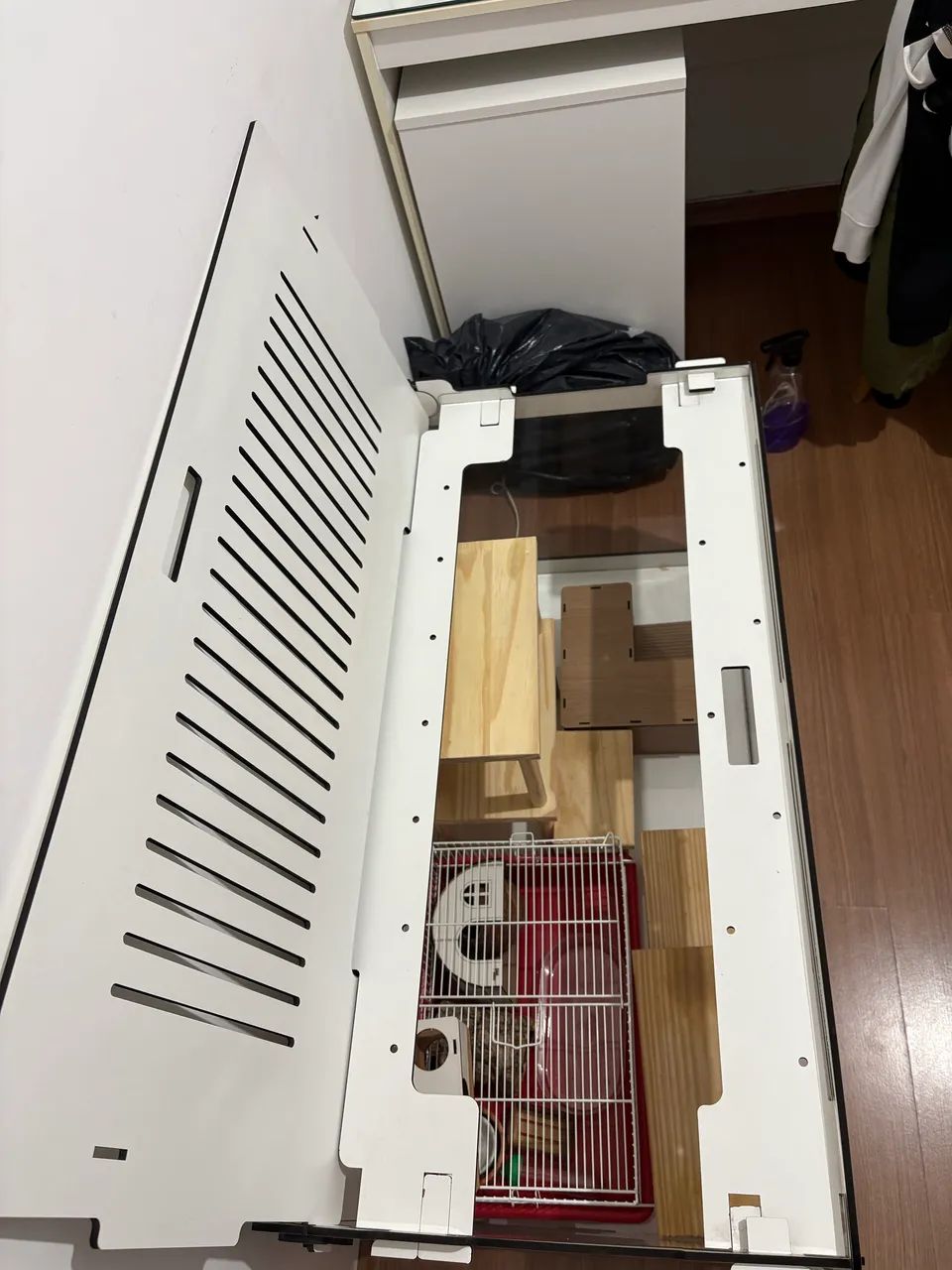 Kit hamster - Terrário + Gaiola - Foto 4