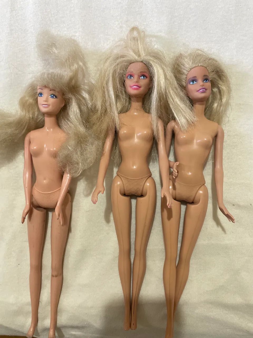 Bonecas barbie (3 unidades)