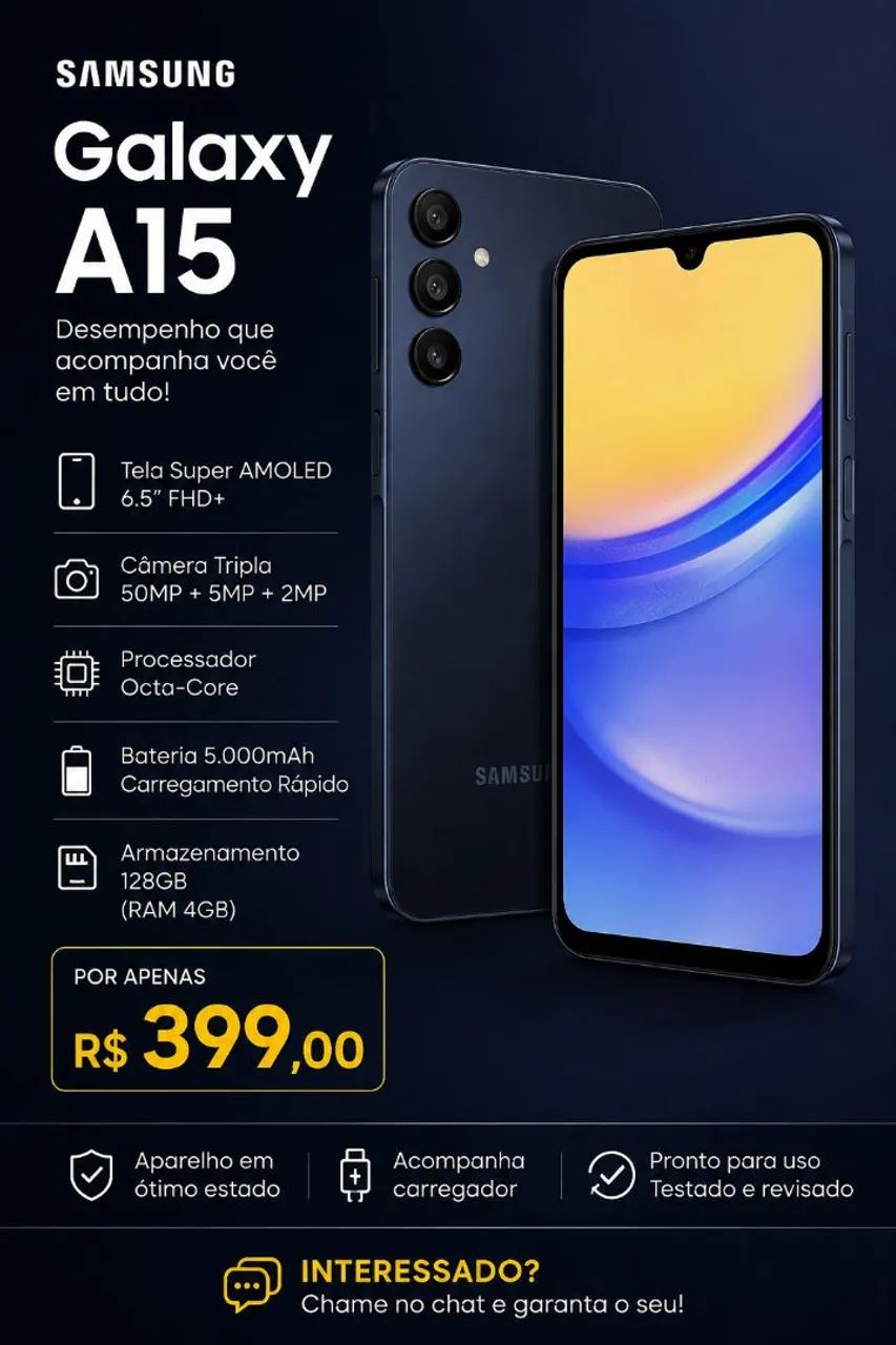 SAMSUNG GALAXY A15