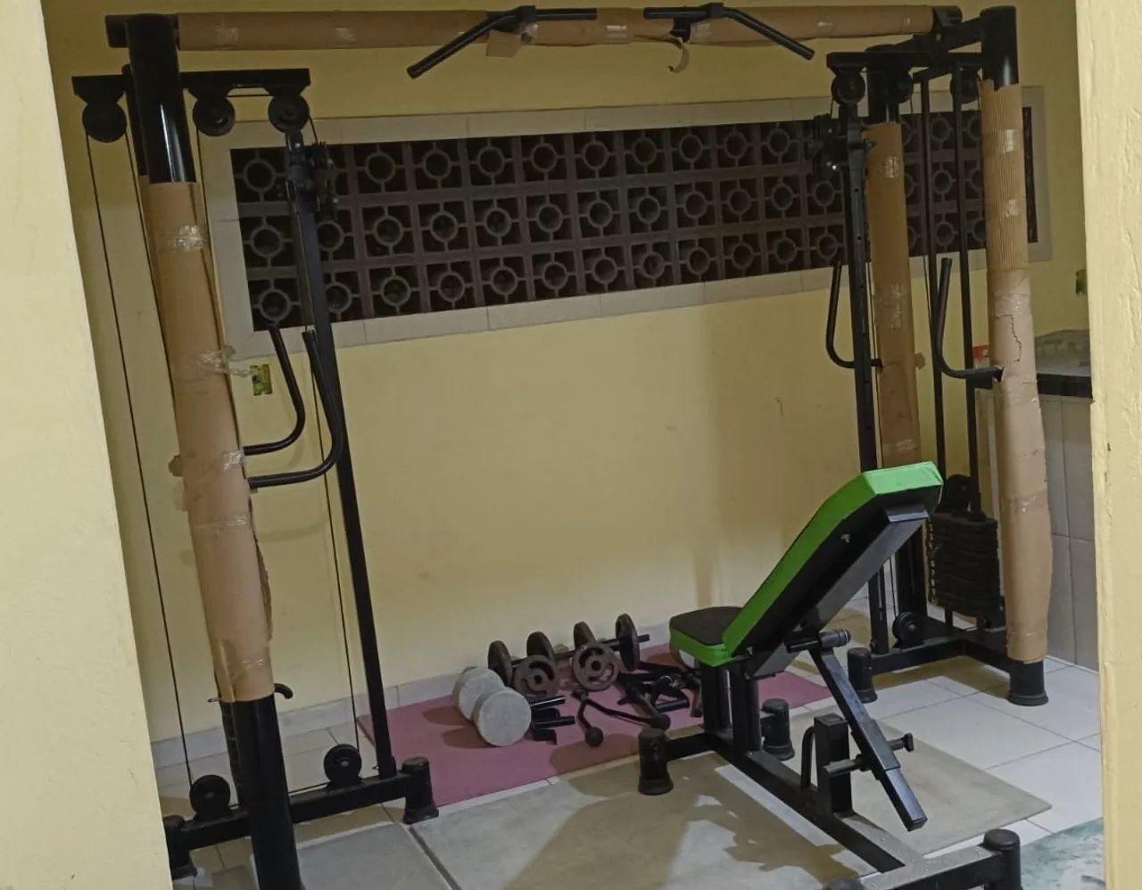 Crossover / supino reto 