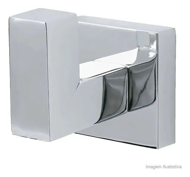 Cabide Deca Quadratta 2060 C83 Cromado 