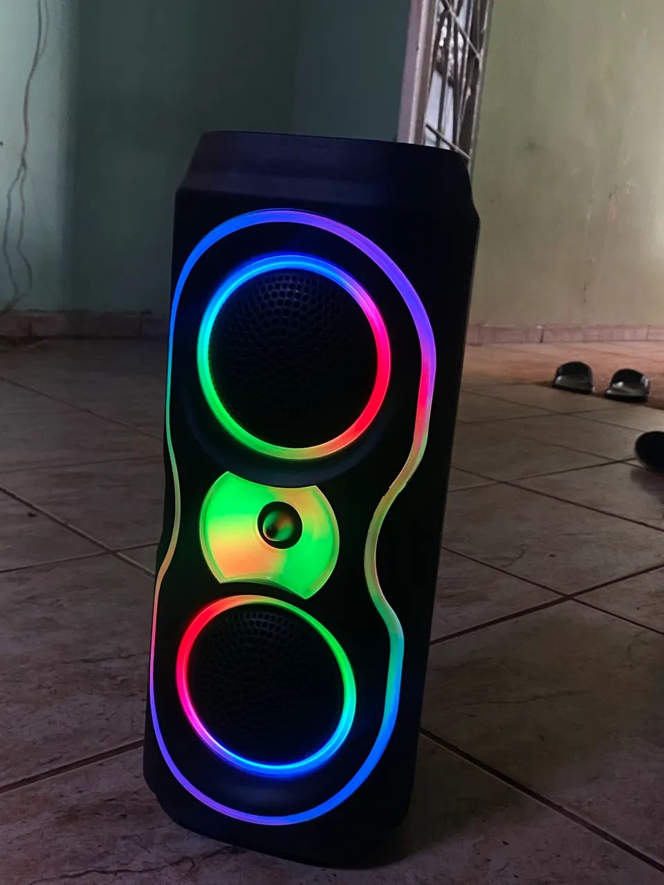 ? Caixa de Som Bluetooth com LED - Foto 3