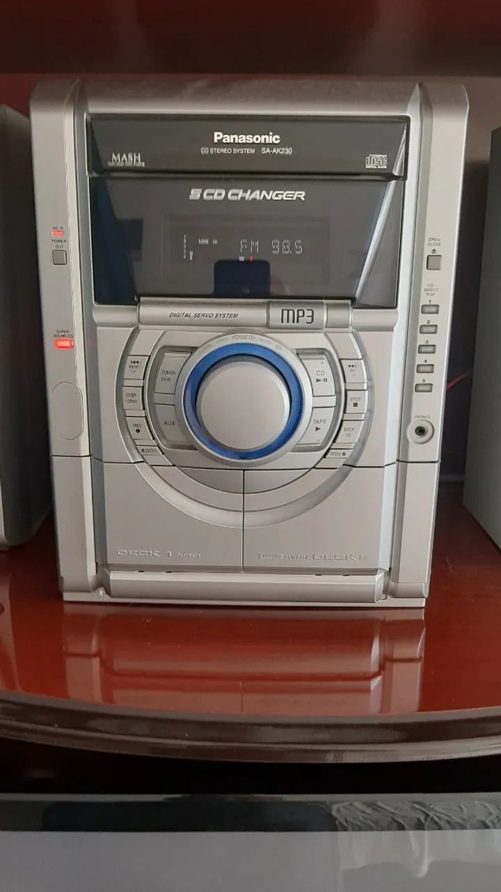 CD Stereo System Panasonic SA-AK230 - Usado - Foto 2