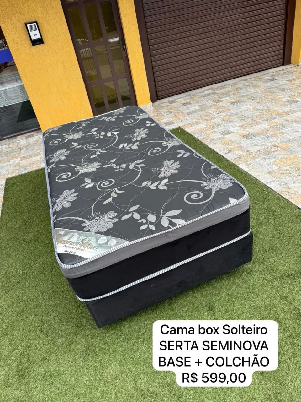 Cama de Solteiro TOP COM COLCHÃO 2 x 1 - entrego!  - Foto 2