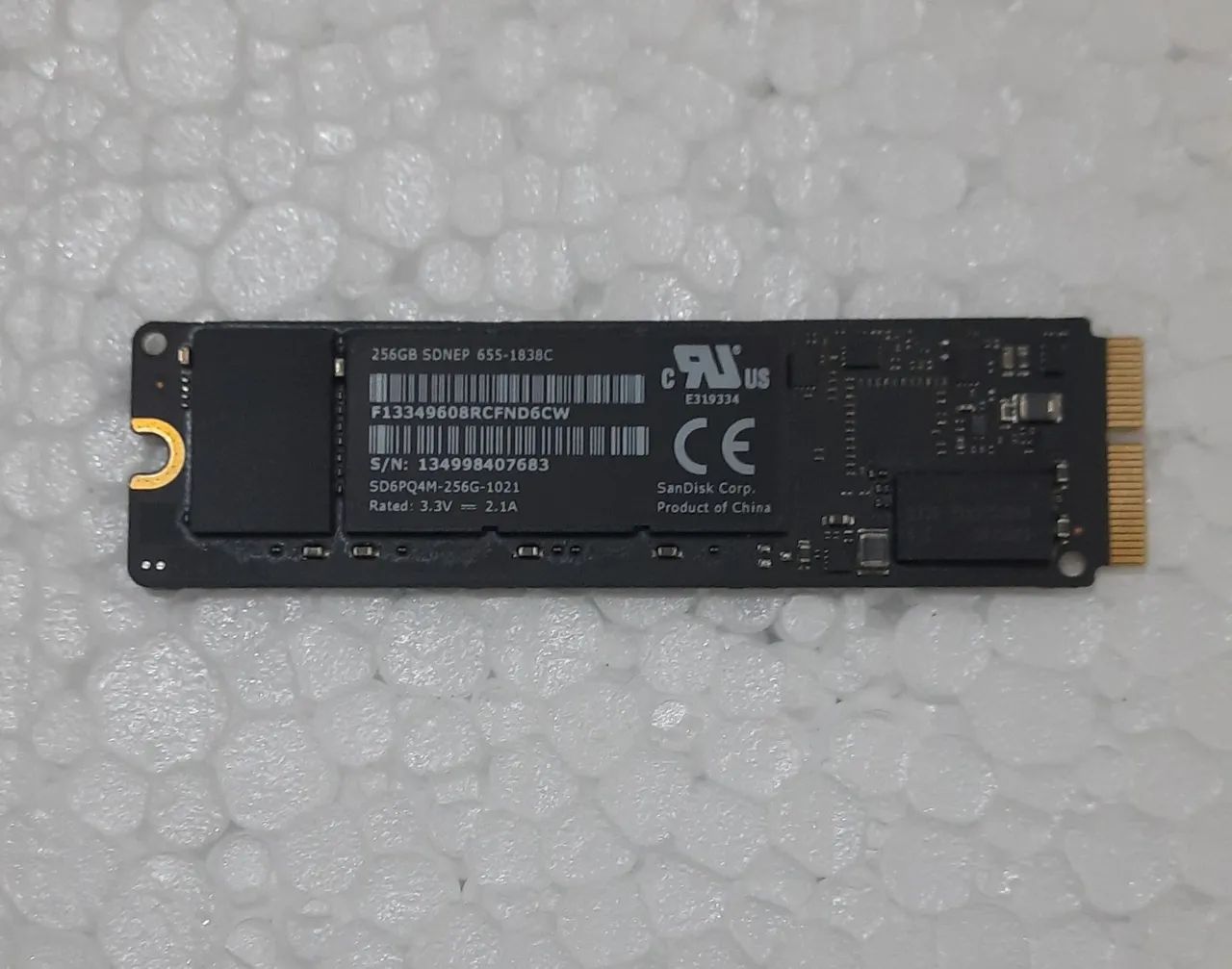 SSD NVME 256GB MACBOOK (ORIGINAL) - Foto 2