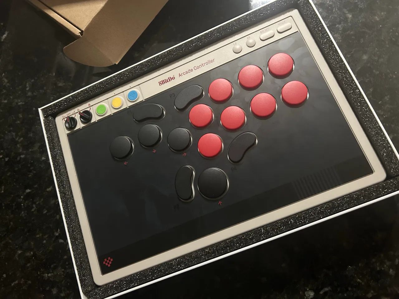 その他 hitBOX Hitbox 8bitdo Estado de Novo - Peças e Acessórios de Vídeo Game