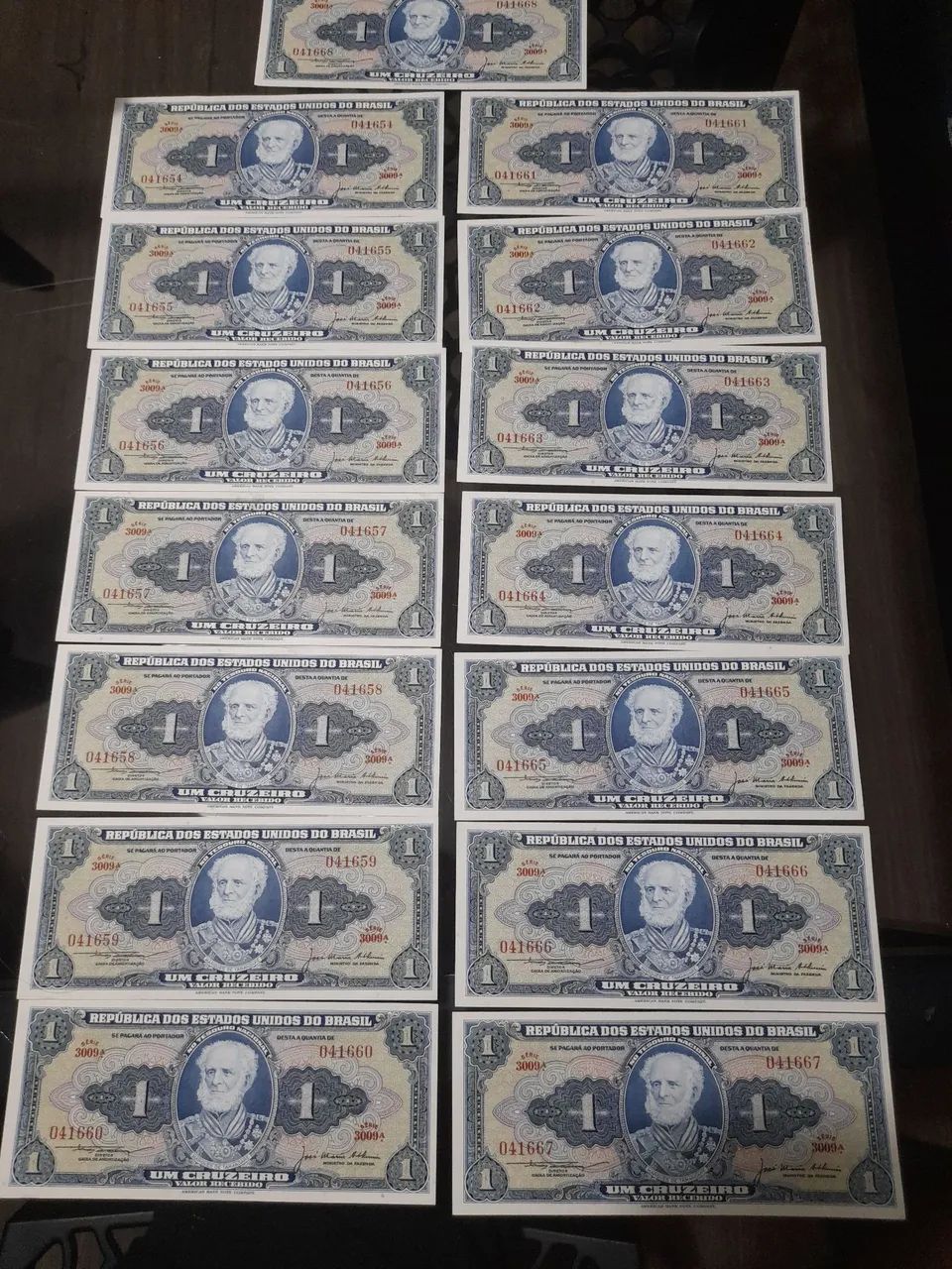 ?Notas Antigas Sequenciais - Estado Perfeito - Colecionador