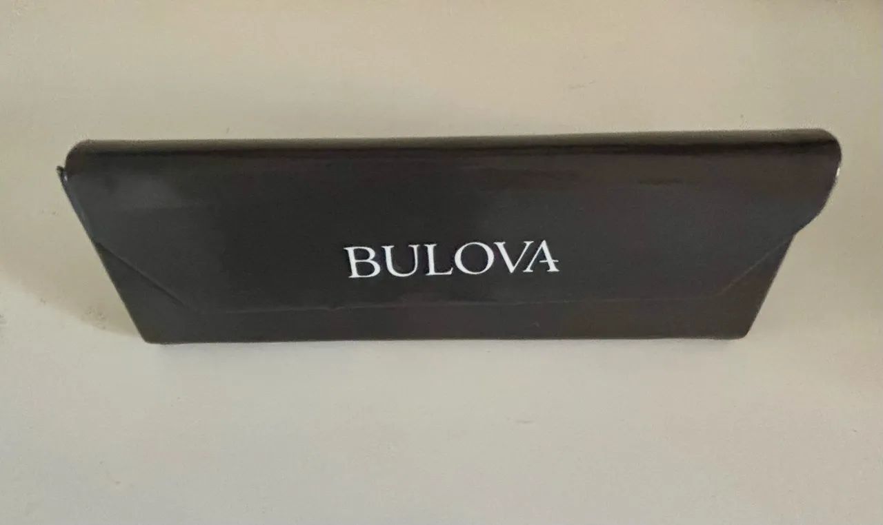 Óculos Bulova Navigator dourado - Foto 2