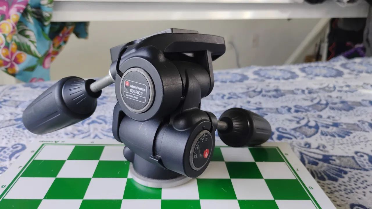Cabeça tripé Manfrotto 804RC2 - Foto 4
