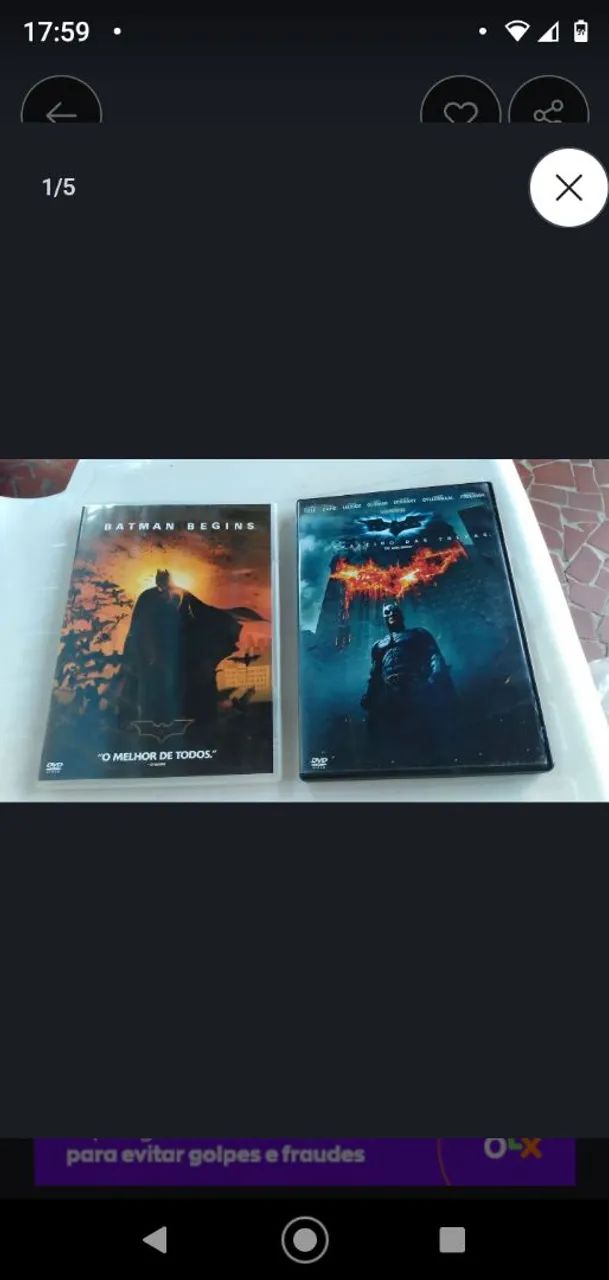 Kit 3 DVDs originais ótimo estado.  - Foto 5