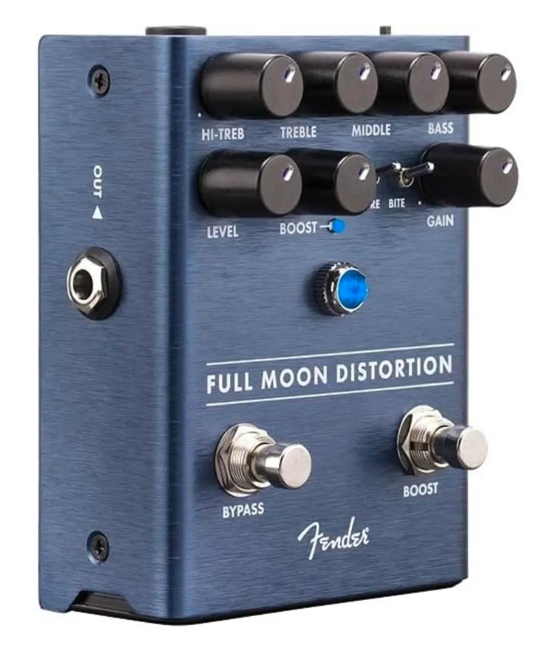 ギター Full Moon Distortion Pedal drive fender full moon distortion raro no brasil