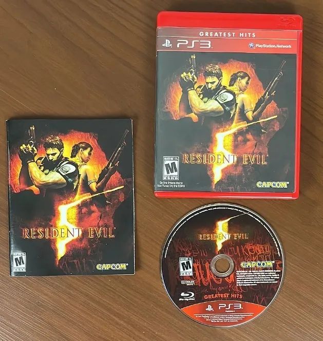 Combo Resident Evil 5 e 6 PS3 - Foto 2