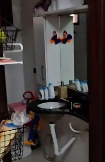 Bancada com pia banheiro - Foto 2