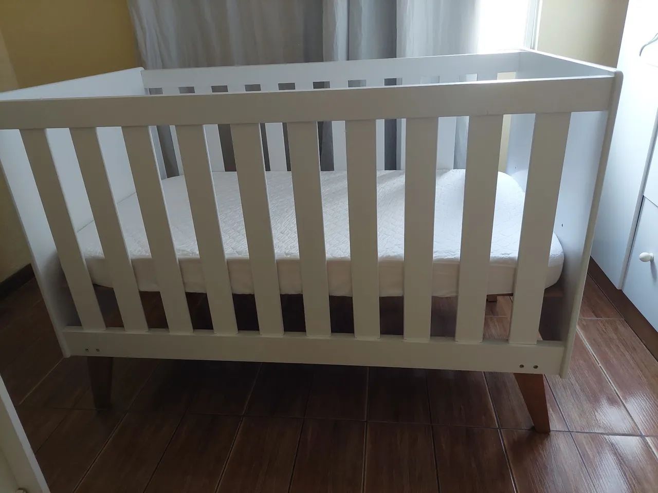 Berço retrô com colchão  - Foto 4