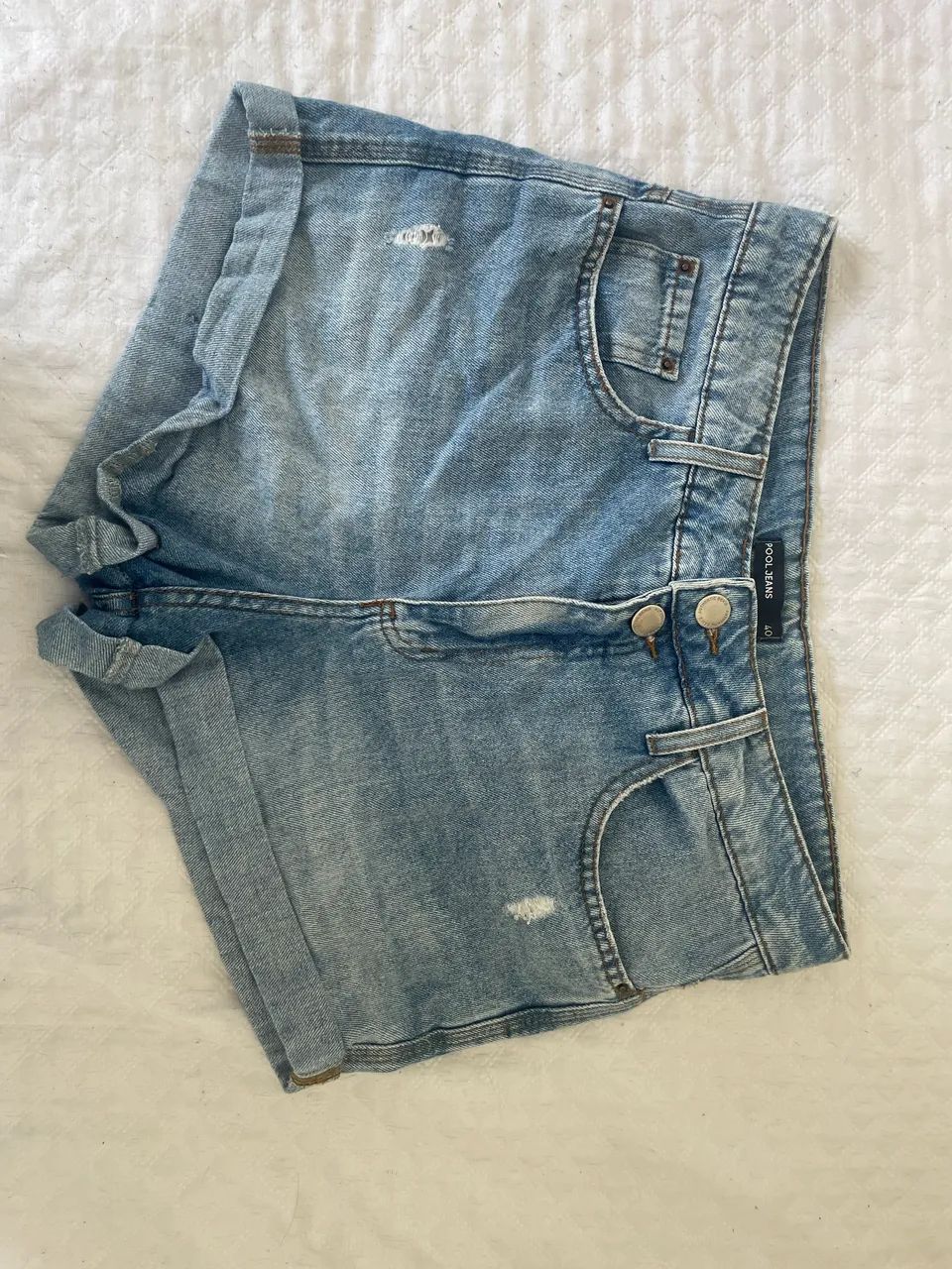 shorts jeans azul 
