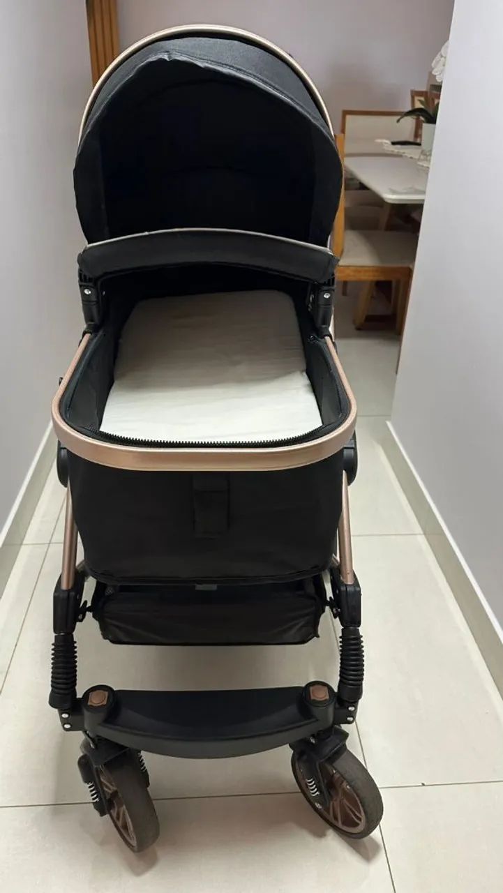 Carrinho 3x1 com bebê comforto $ 750 - Foto 3