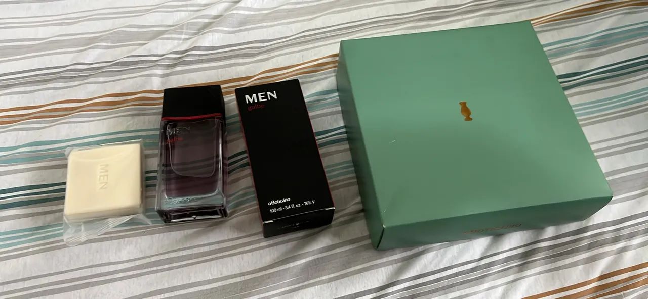 Perfume Men Galbe O Boticário (100ml) + Sabonete MEN (Novo/Lacre) - Foto 2