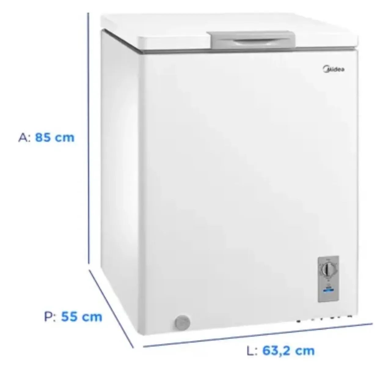 FREEZER HORIZONTAL MIDEA 142L  - Foto 2