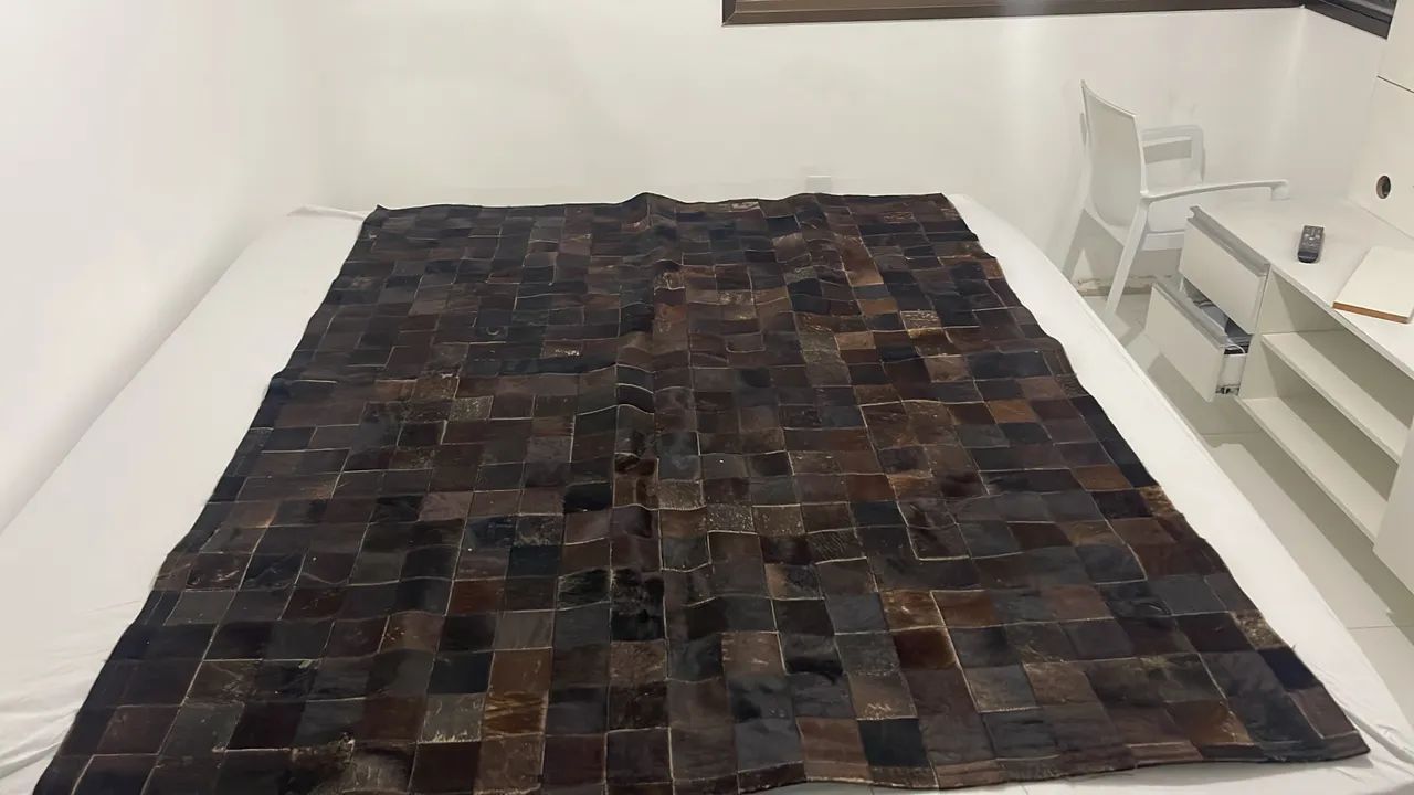 Tapete de couro legítimo 