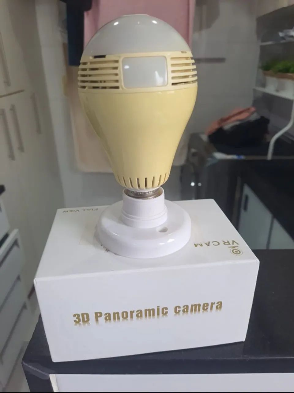 Vendo lâmpada com câmera 3D  - Foto 2