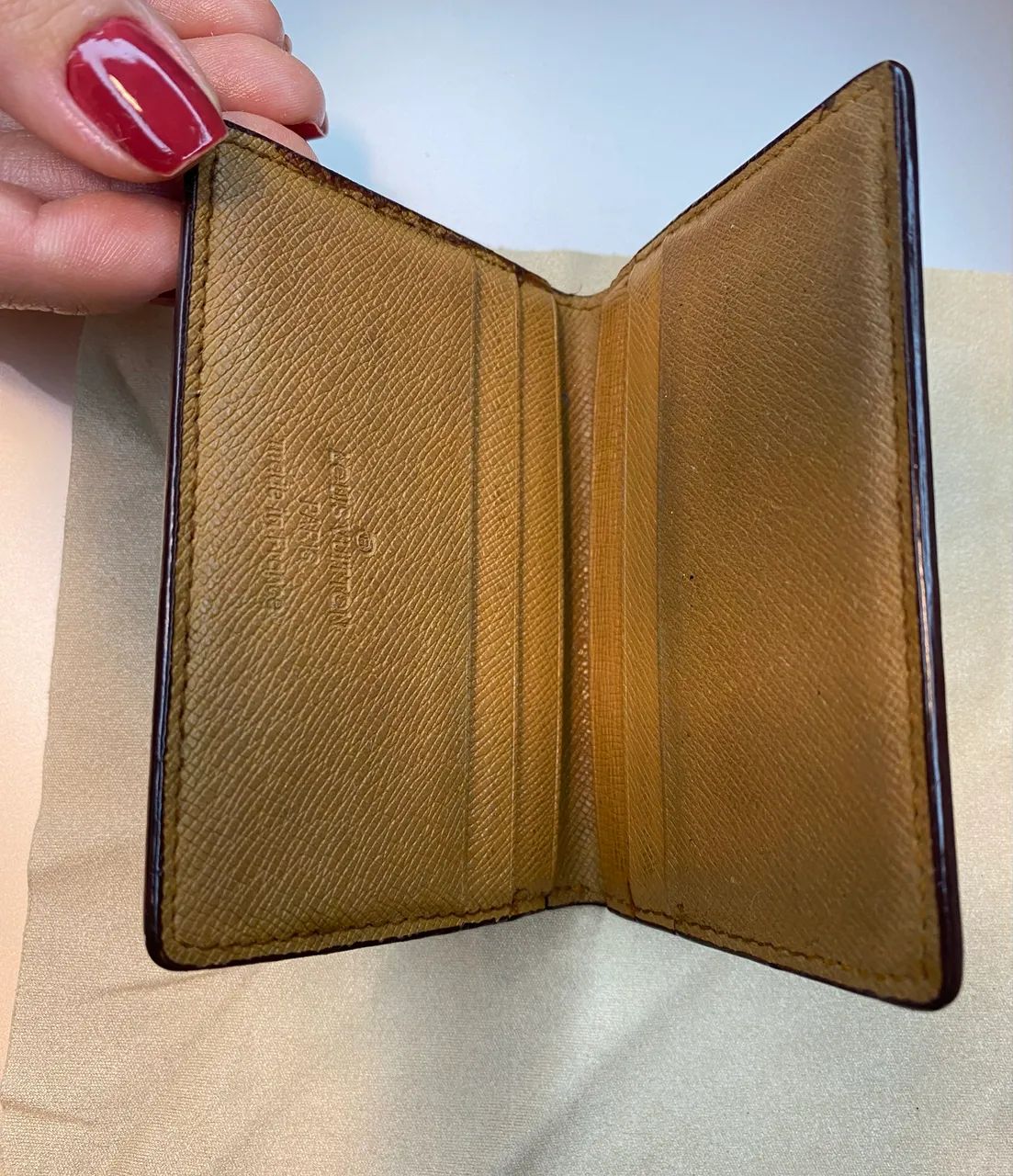 Porta Cartões Louis Vuitton Monogram Original 