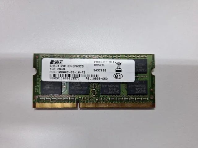 Memória RAM SMART 4GB DDR3 1333MHz Notebook (SO-DIMM)