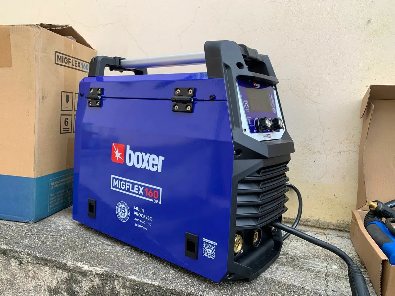 Máquina de solda Boxer 160 BV Flex multiprocessos