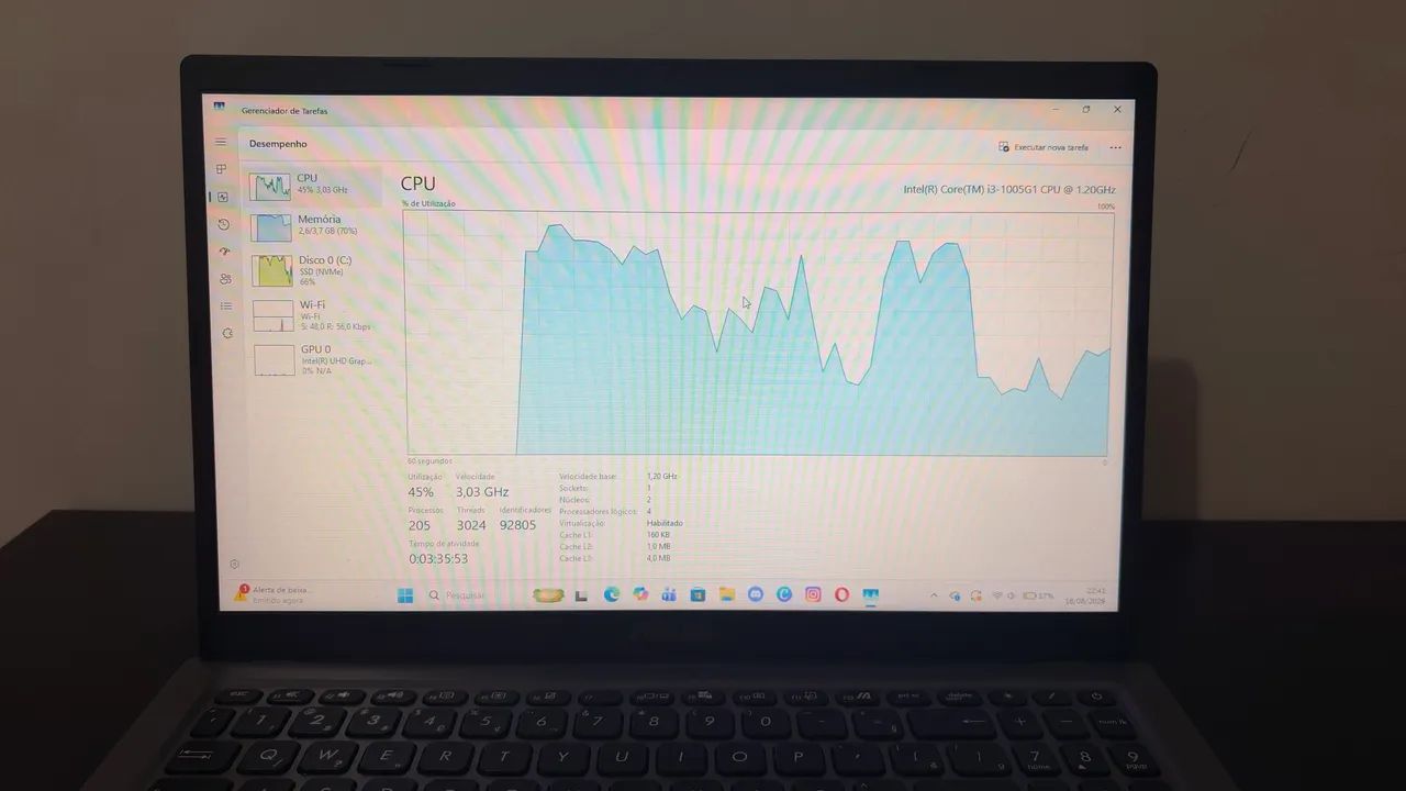 Notebook VivoBook Asus X515 i3 - Foto 2