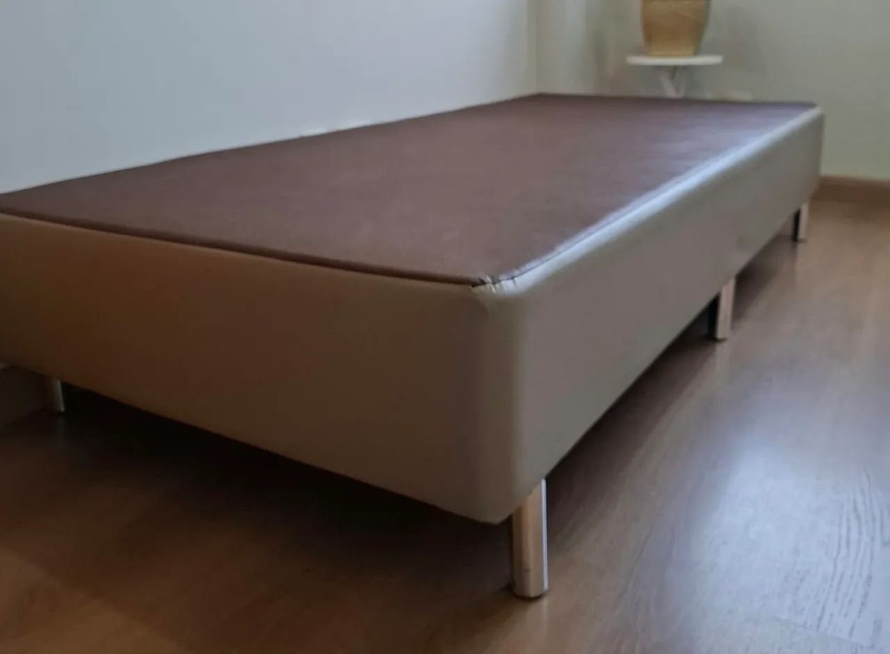 Cama - Base de cama box solteiro ortobom