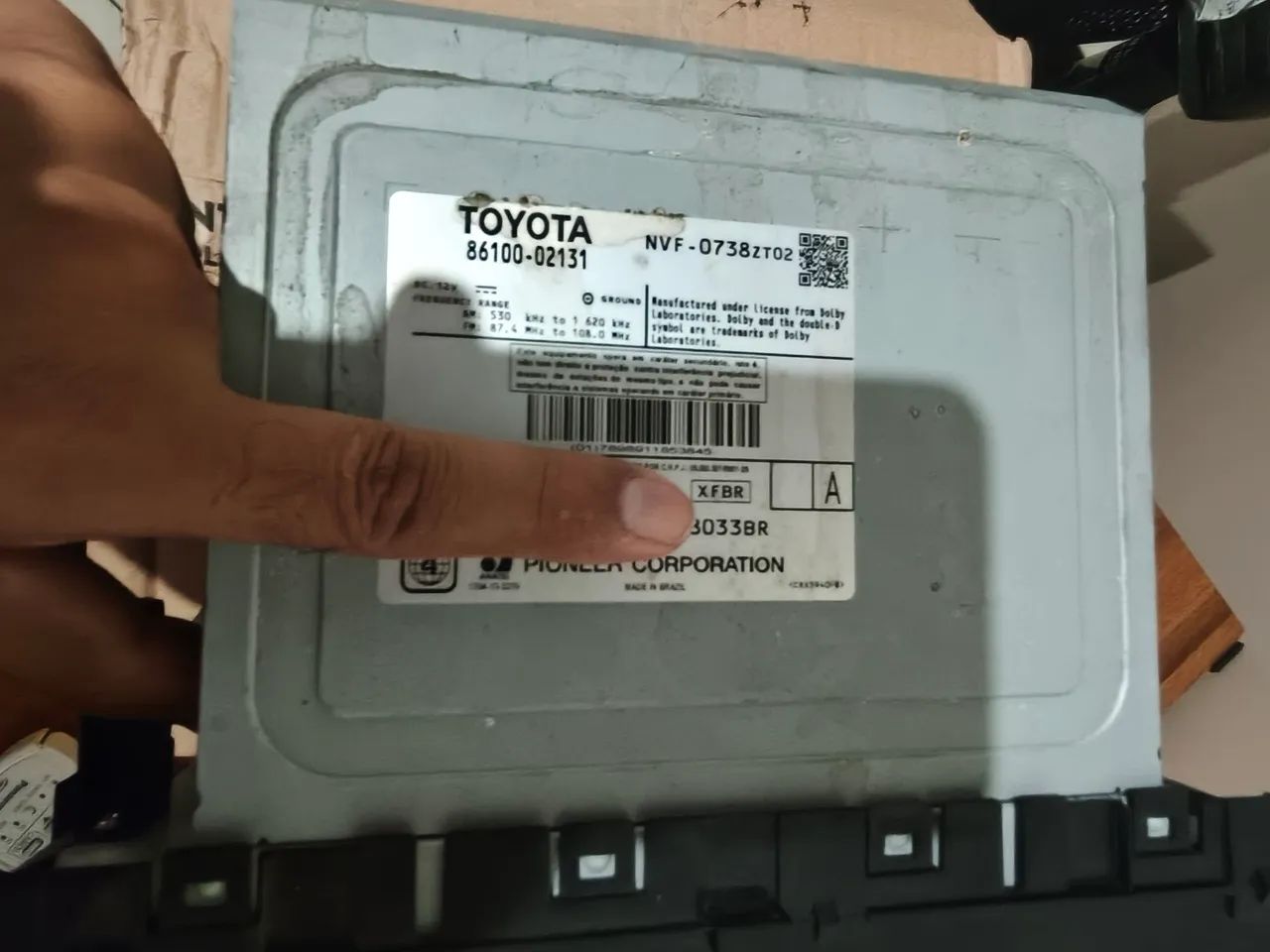 Multimídia Original do Corolla 2015/2016 - Foto 5