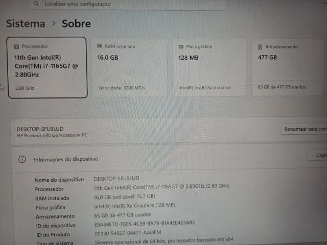Notebook Core I7 - Foto 3