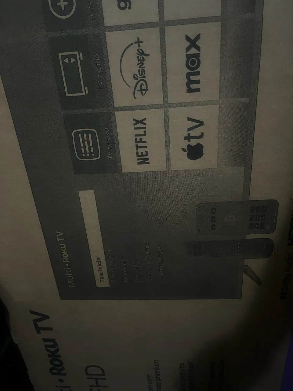 Vendo Tv smart 43 (nova na caixa ) - Foto 2