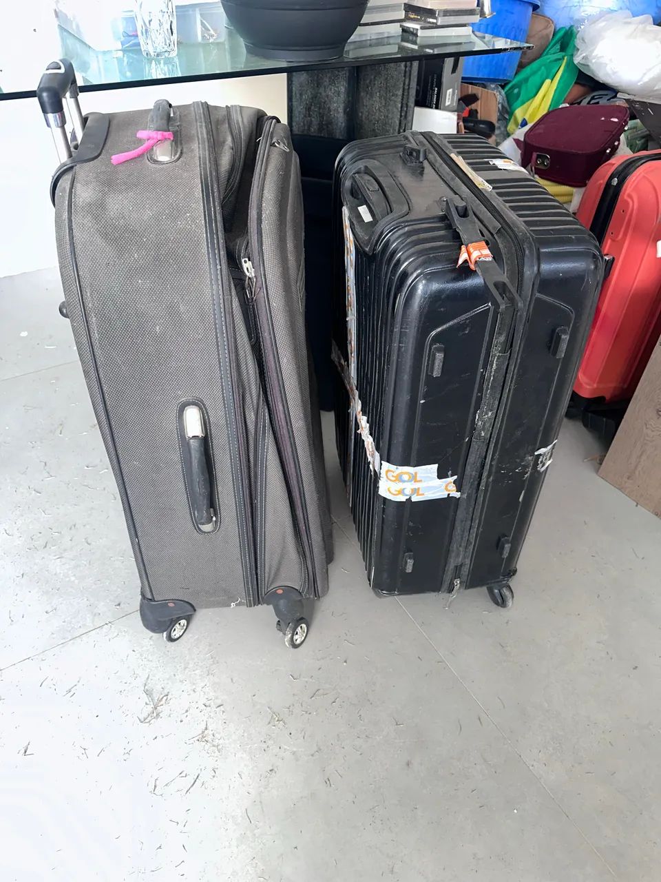Duas malas grandes de viagem  - Foto 2