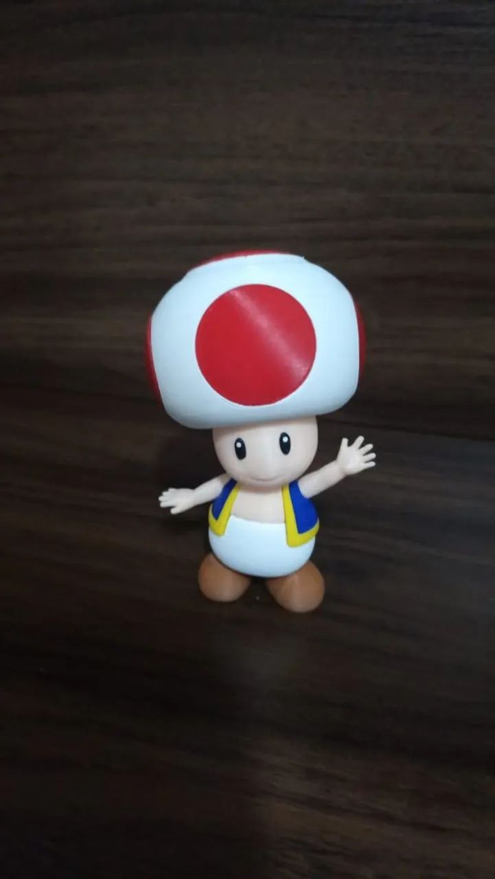  Boneco Cogumelo - Impresso em 3D - Super Mário  - Foto 4