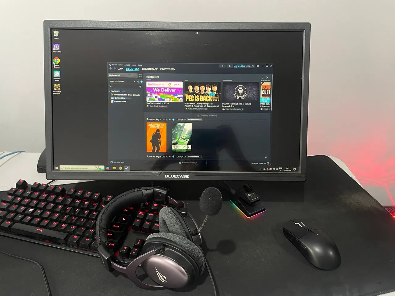 PC PARA JOGOS E TRABALHO TUDO INCLUSO  - Foto 3