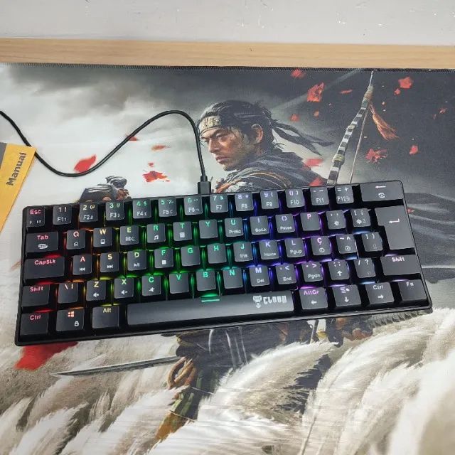 Teclado Gamer Mecânico 60% Night Walker V2 Compacto, rápido e pronto pro competitivo - Foto 2