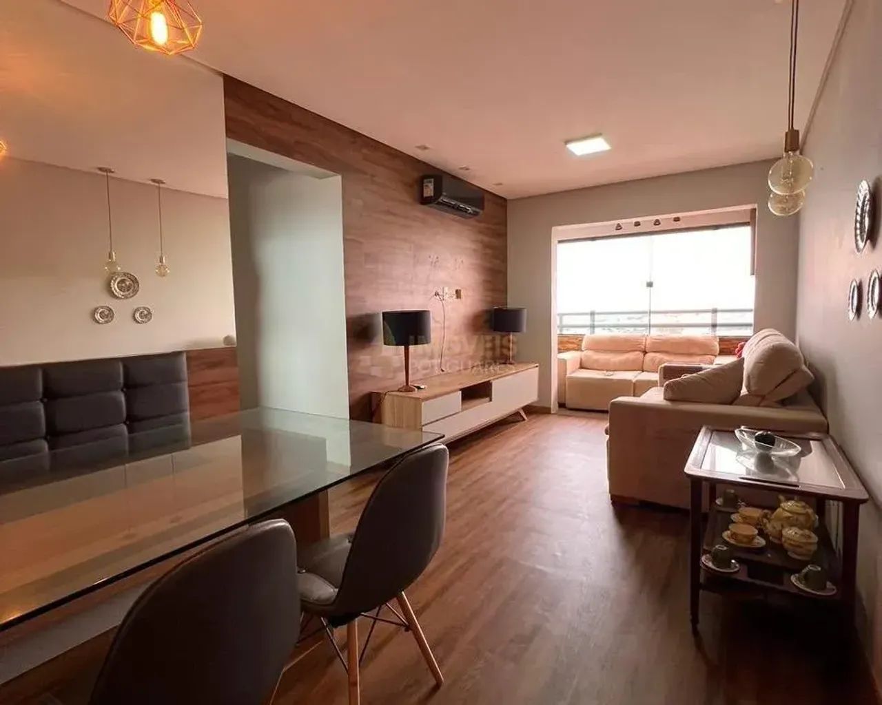 Apartamento mobiliado 3 quartos andar alto - Foto 4