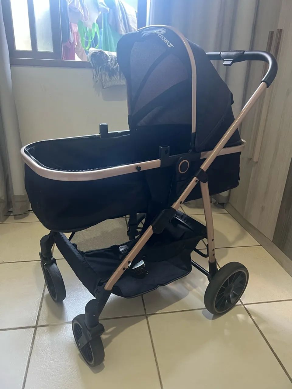 Carrinho de bebê Europeu 3 em 1  - Foto 2