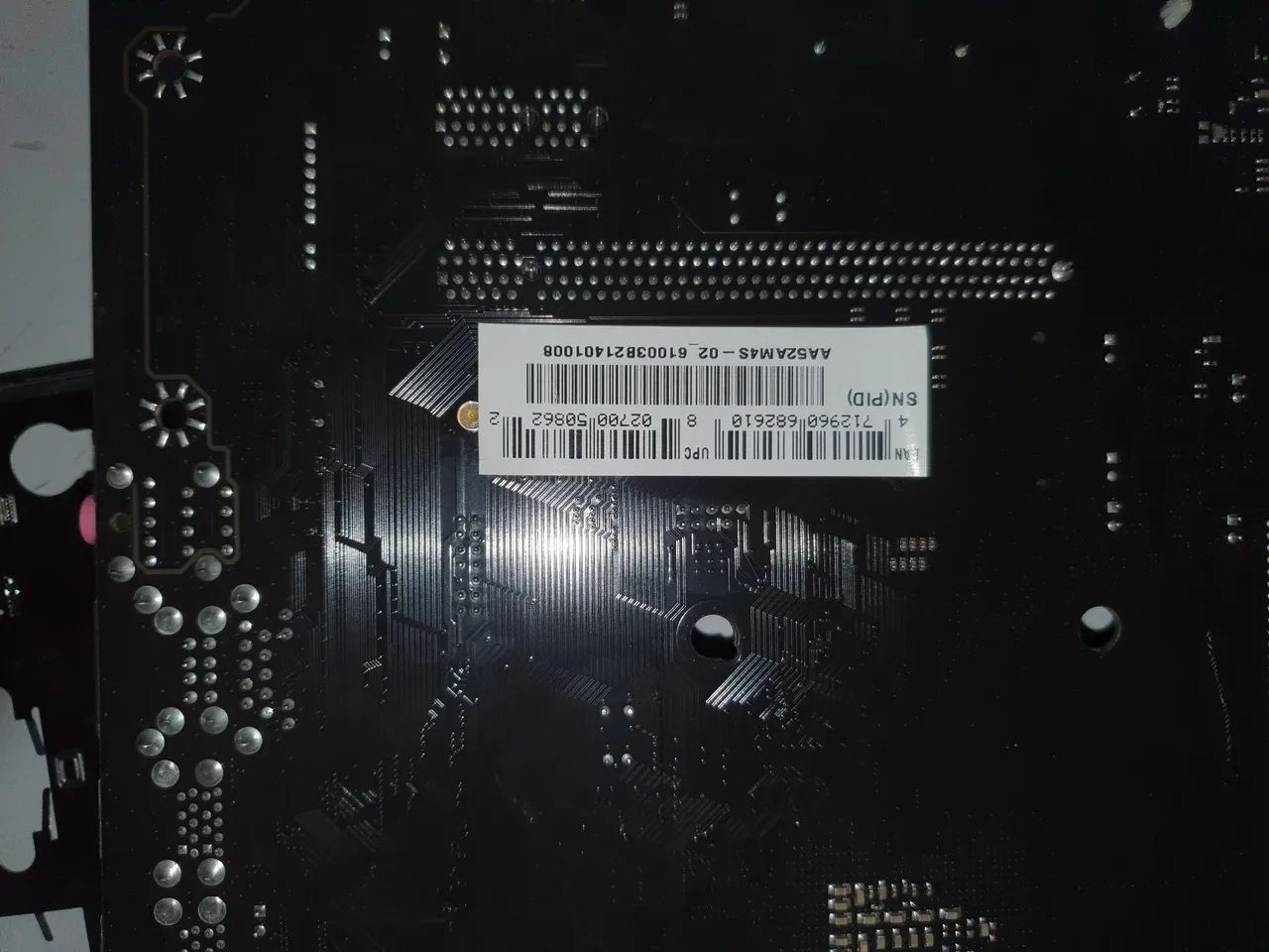 Placa mãe de Computador Semi Nova. Biostar A520Mh Ver: 6.1 Com Espelho. - Foto 3