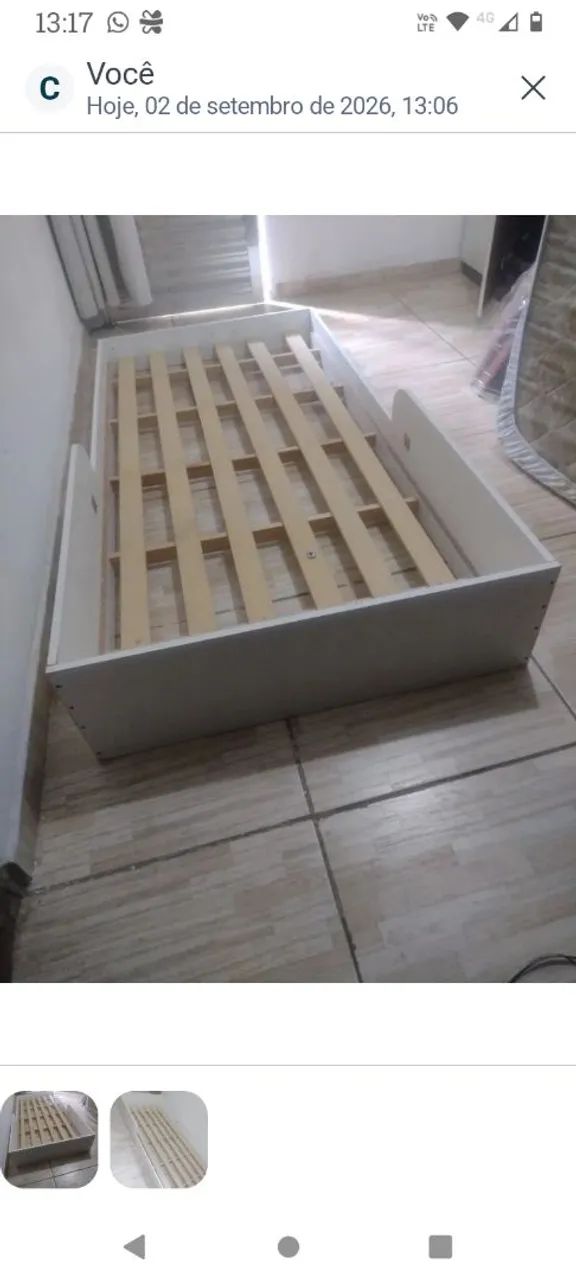Cama de solteiro, novíssima !!! - Foto 5