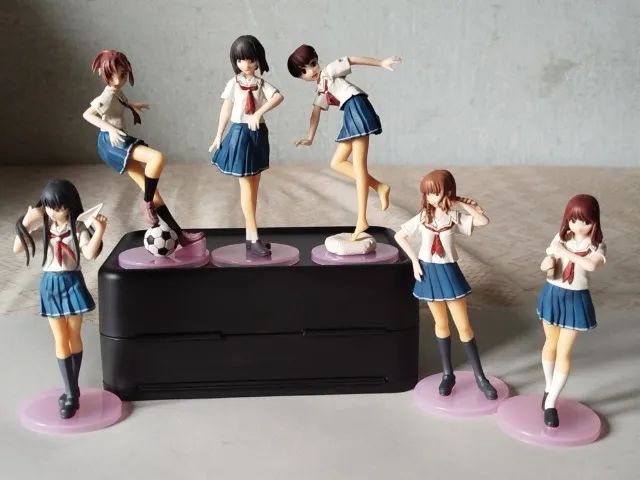 RARO - KimiKiss Trading Figure Collection - 6 figuras