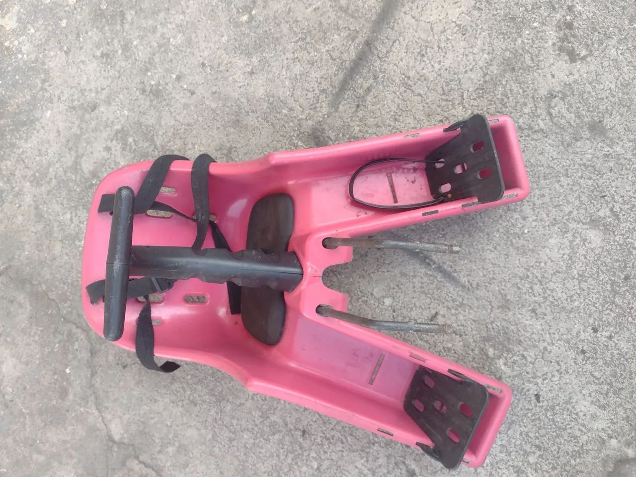Cadeirinha de bicicleta de frente  - Foto 5