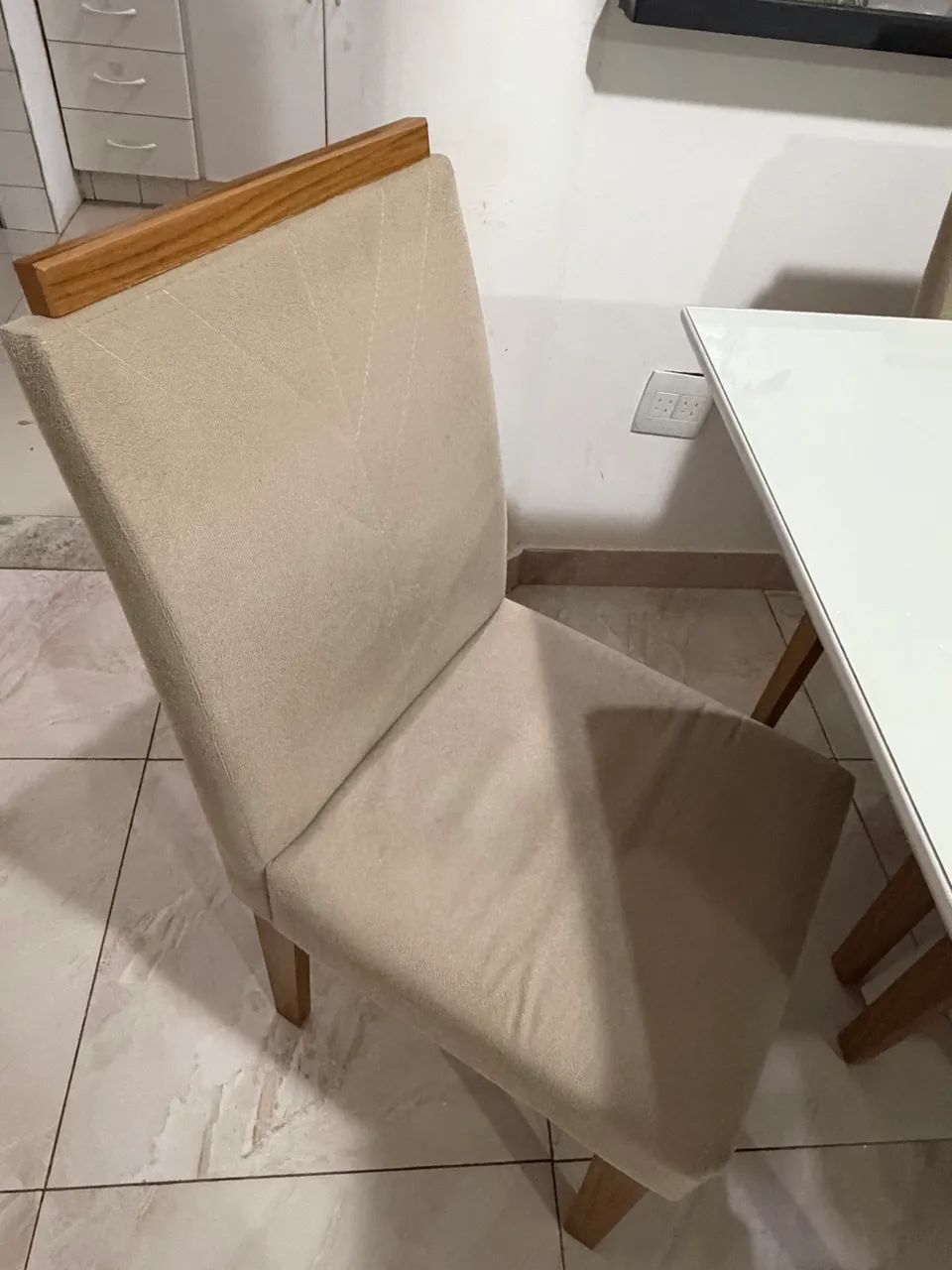 Conjunto de Mesa de Jantar com 6 Cadeiras - Foto 3