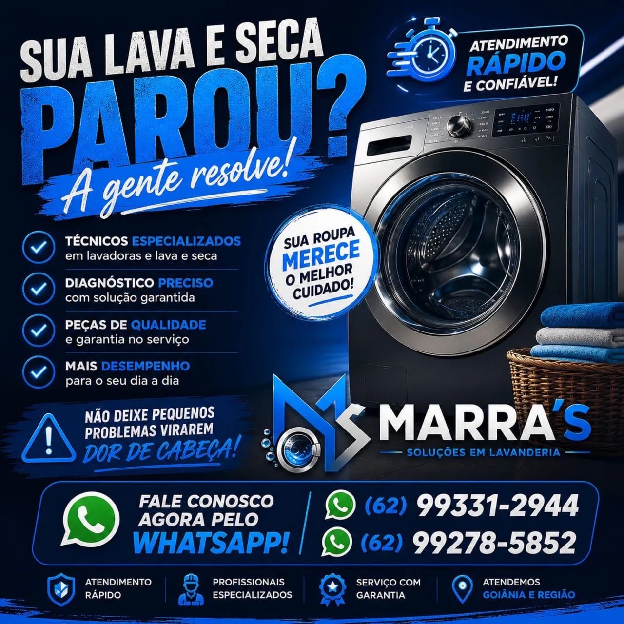 CONSERTO ESPECIALIZADO EM LAVA E SECA  - Foto 2