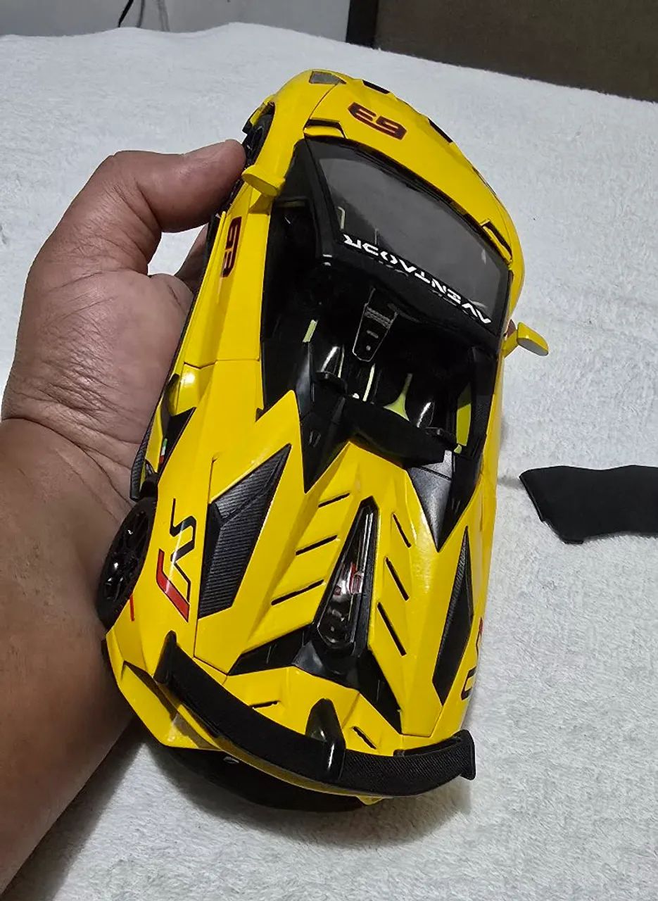 Carrinho miniatura Lamborguini Aventador  - Foto 2